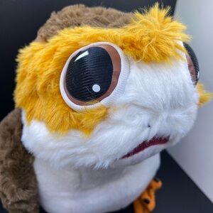 Star Wars Porg Plush Owl Last Jedi Toy Bird Stuffed Animal Disney 10”